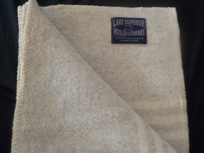 Lap Size Woolen Blanket